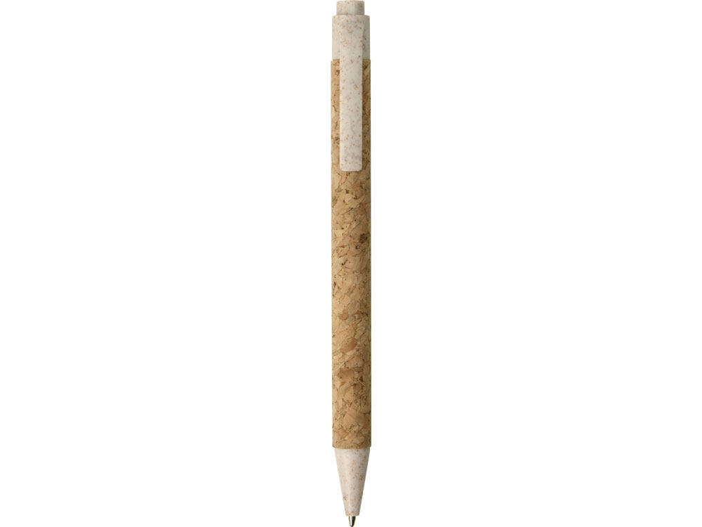 Ручка из пробки и переработанной пшеницы шариковая Evora (Фото)