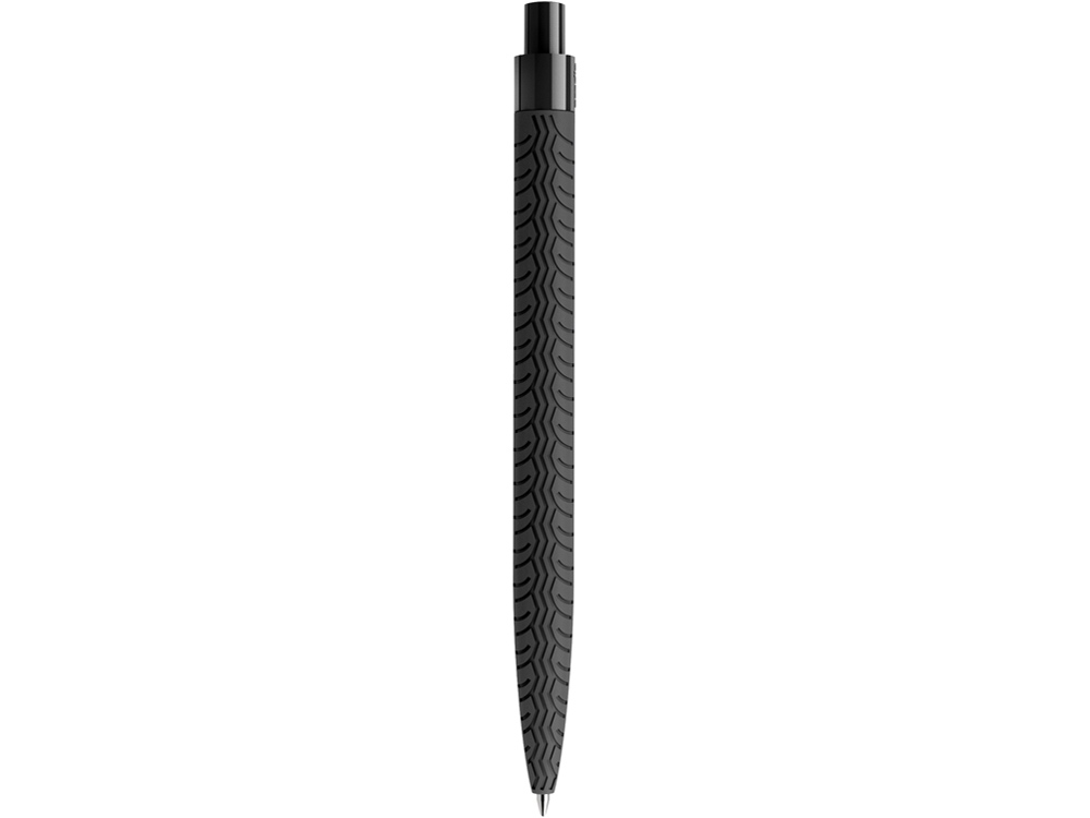 Ручка пластиковая шариковая Prodir QS 03 PRP с рисунком протектор шины софт-тач PRP (Фото)