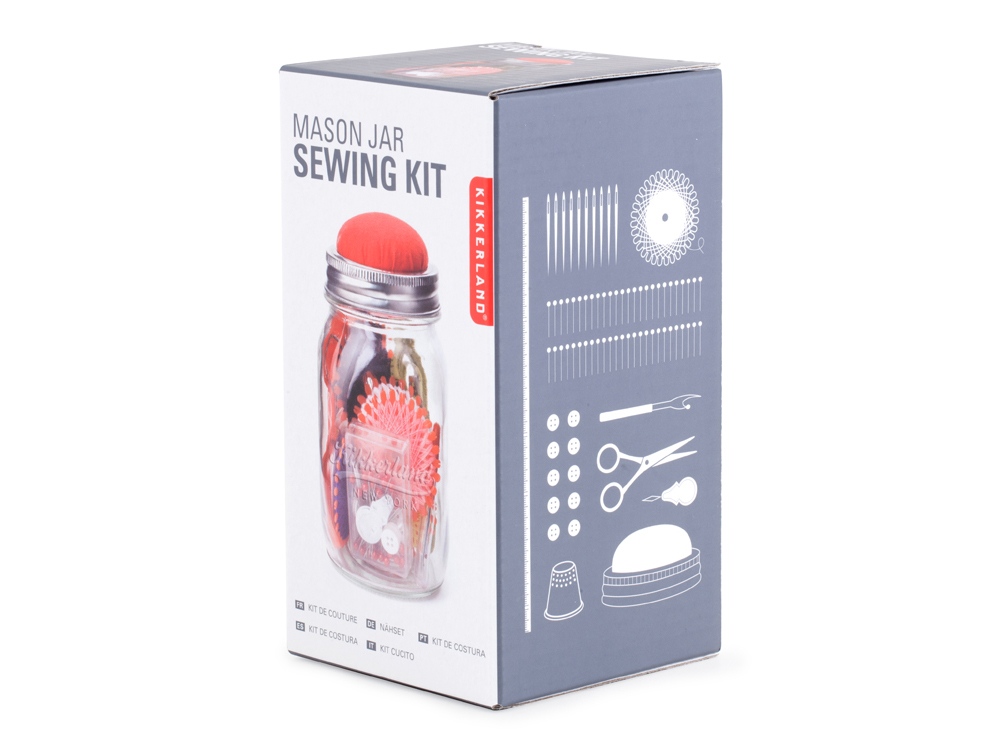 Швейный набор в банке Sewing Kit (Фото)