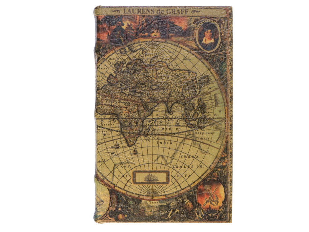 Подарочная коробка Карта мира M (Фото)