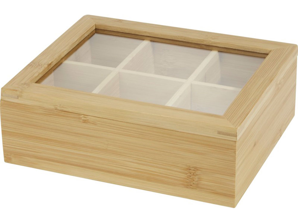Бамбуковая коробка для чая Ocre (Фото)