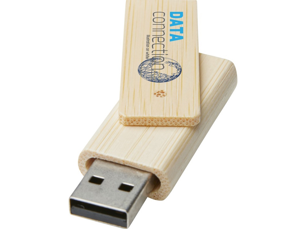 USB 2.0-флешка на 8ГБ Rotate из бамбука (Фото)