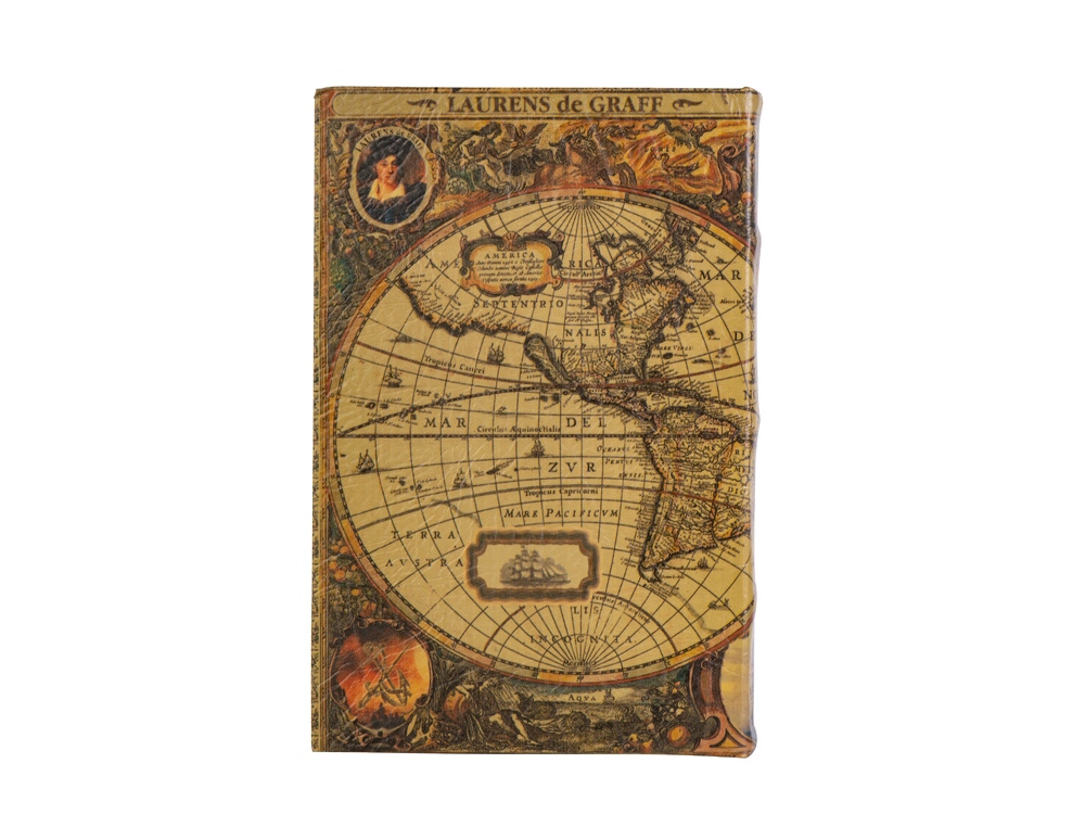 Подарочная коробка Карта мира L (Фото)