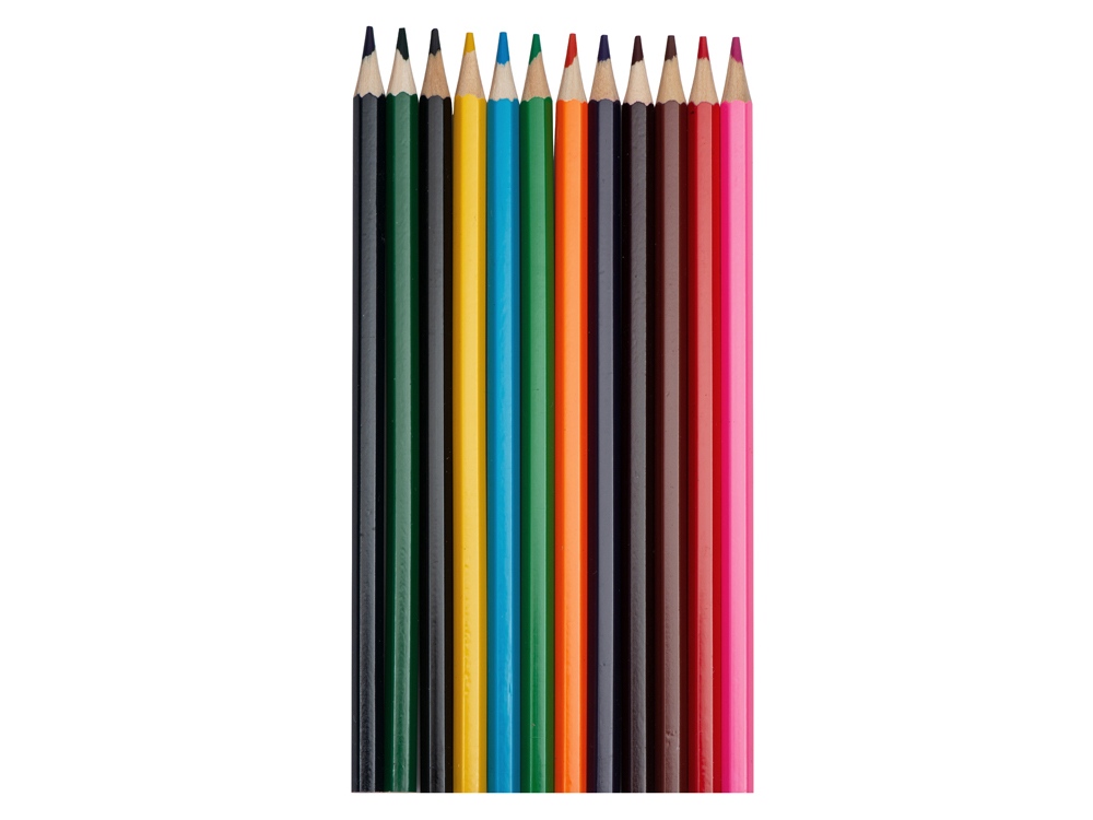 Набор из 12 шестигранных цветных карандашей Hakuna Matata (Фото)