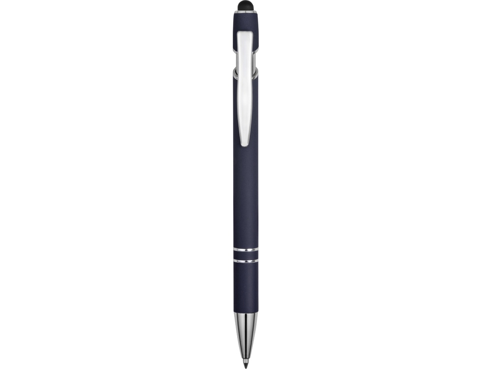 Ручка-стилус металлическая шариковая Sway soft-touch (Фото)