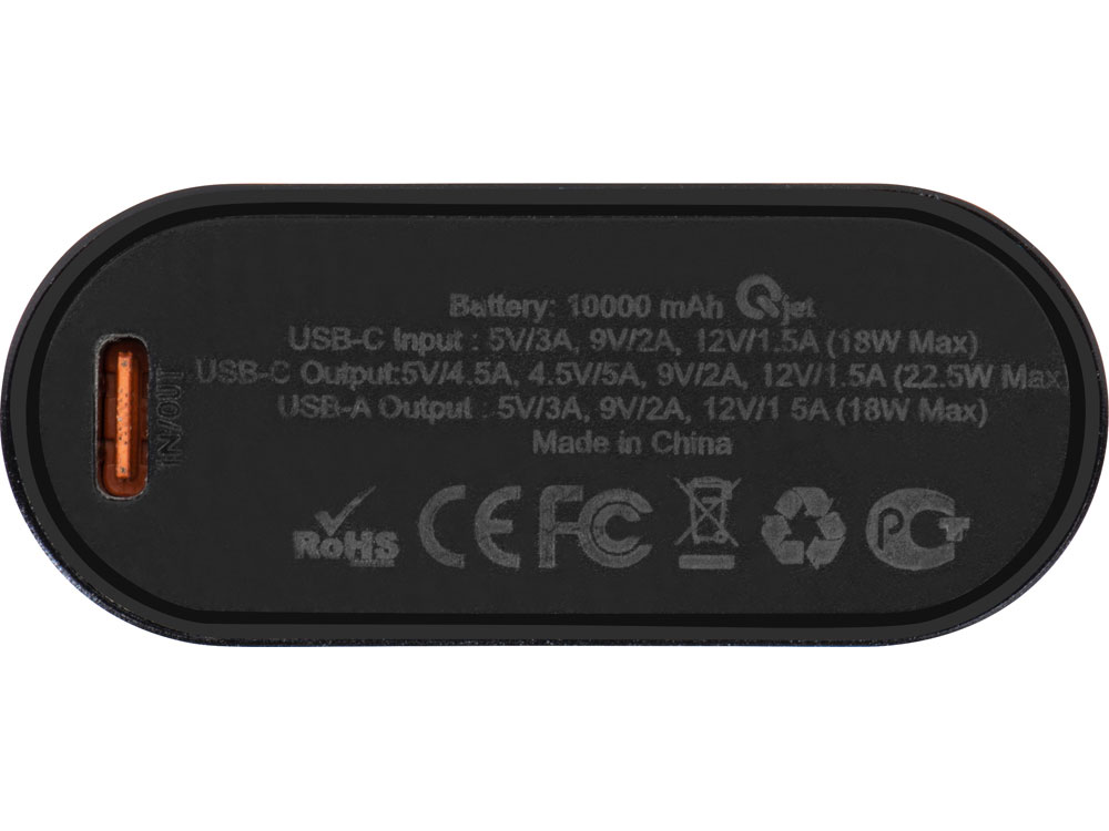 Внешний аккумулятор с быстрой зарядкой QC/PD Qwik, 10000 мАч (Фото)