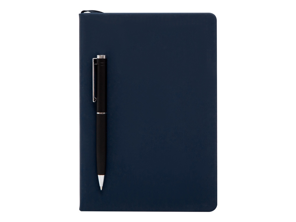 Бизнес-блокнот А5 С3 soft-touch с магнитным держателем для ручки (Фото)