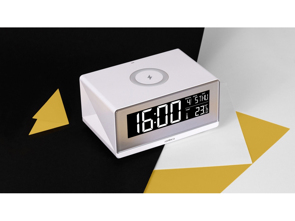 Часы с беспроводным зарядным устройством Timebox 2 (Фото)