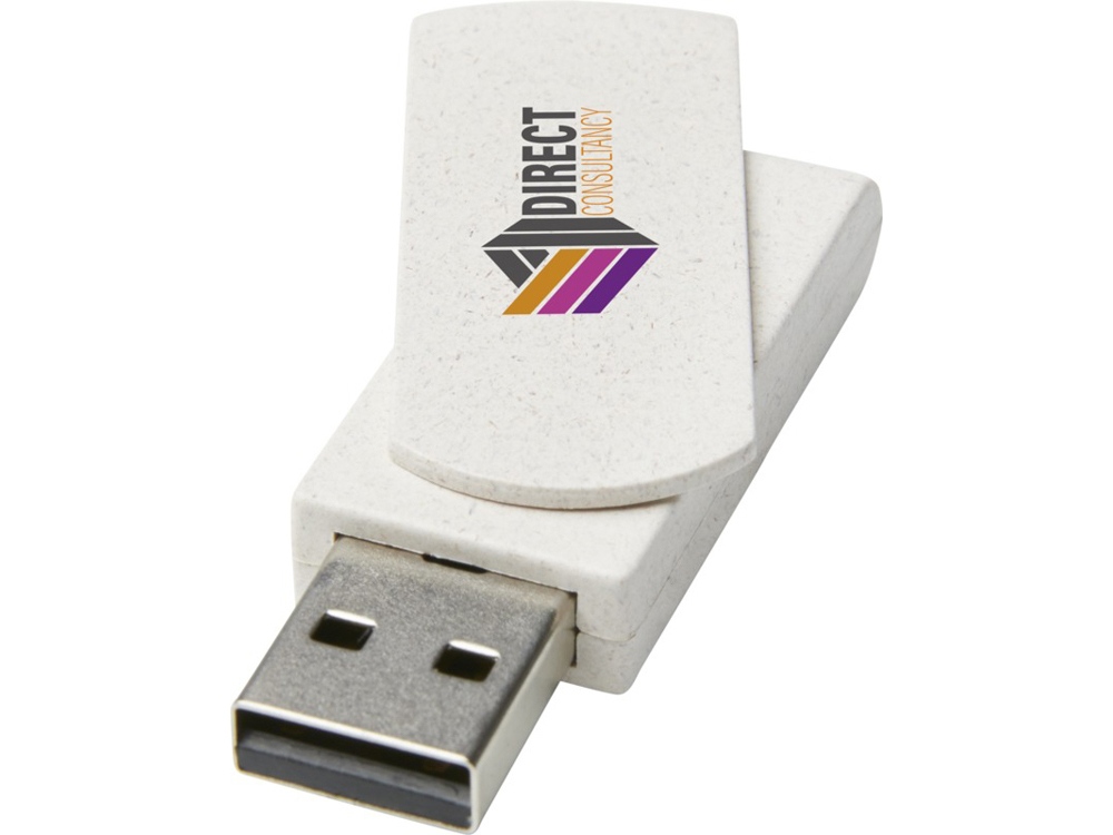 USB 2.0-флешка на 8ГБ Rotate из пшеничной соломы (Фото)