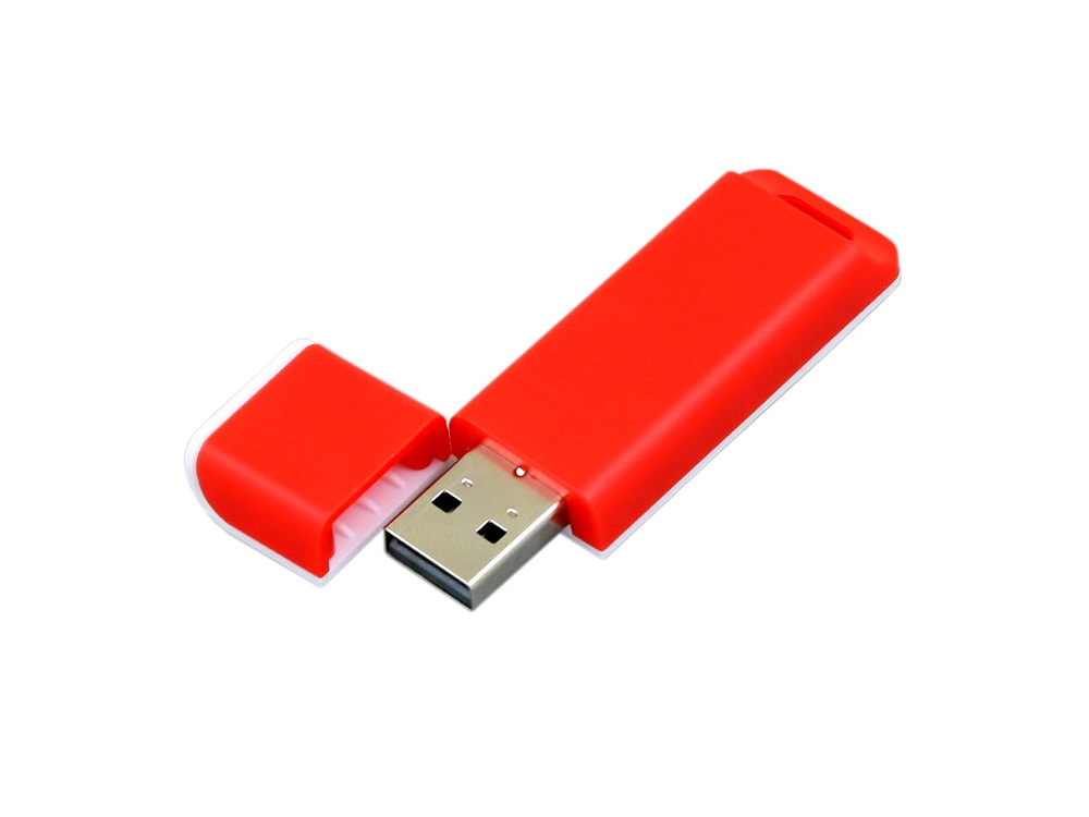 USB 2.0- флешка на 32 Гб с оригинальным двухцветным корпусом (Фото)