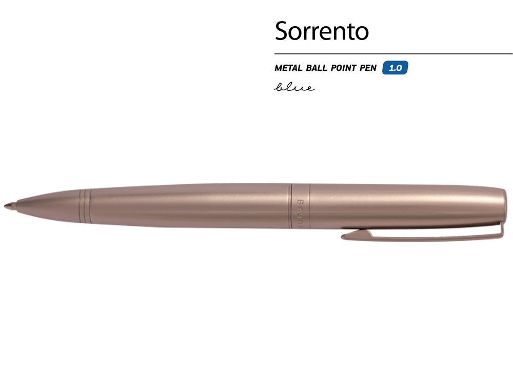 Ручка металлическая шариковая Sorento (Фото)