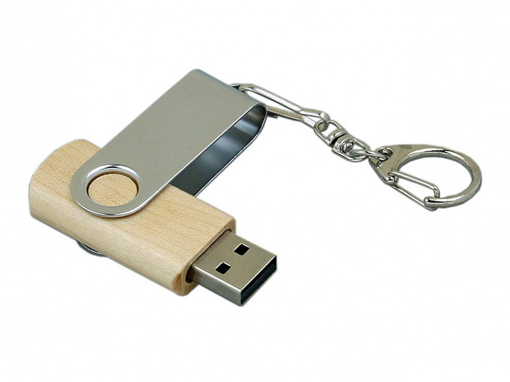 USB 3.0- флешка промо на 64 Гб с поворотным механизмом (Фото)