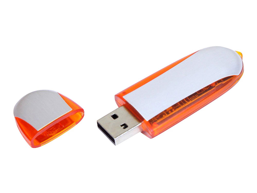 USB 3.0- флешка промо на 64 Гб овальной формы (Фото)