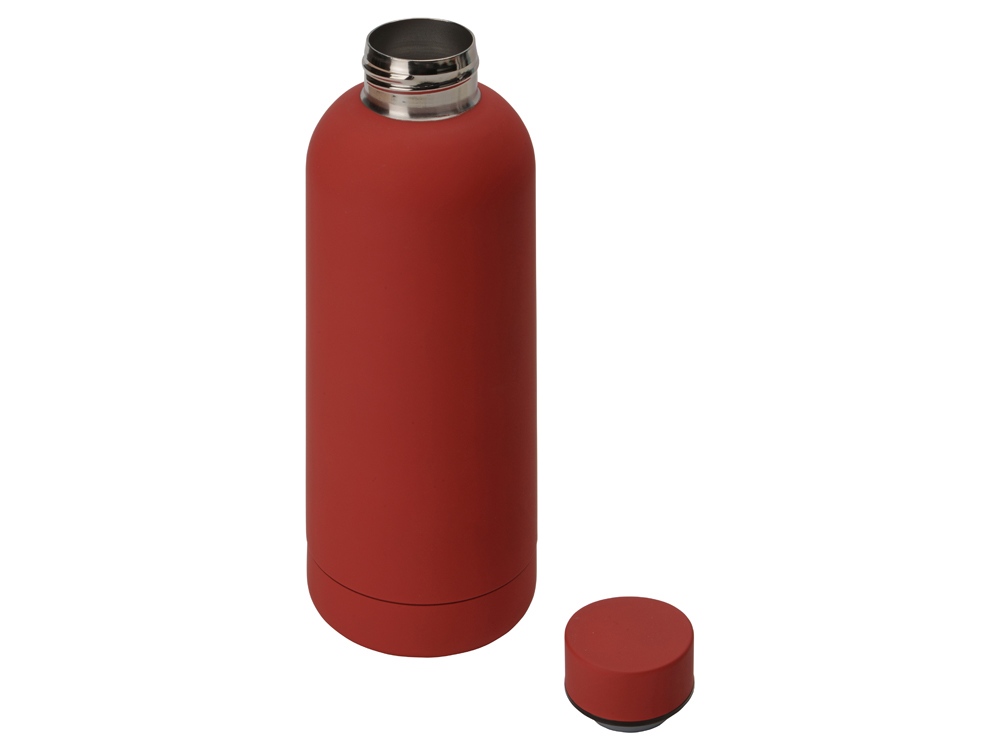 Вакуумная термобутылка с медной изоляцией Cask, soft-touch, 500 мл (Фото)