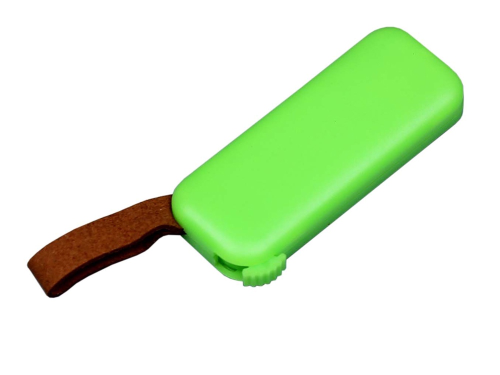 USB 3.0- флешка промо на 64 Гб прямоугольной формы, выдвижной механизм (Фото)