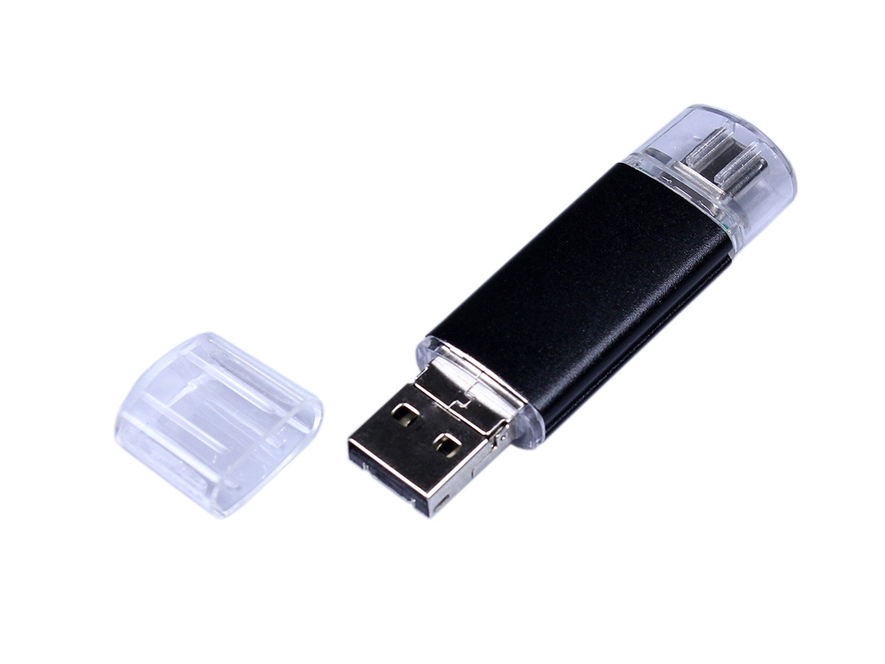 USB 2.0/micro USB/Type-C- флешка на 64 Гб (Фото)