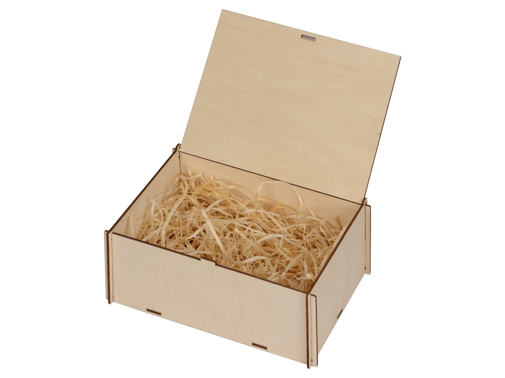 Деревянная коробка с наполнителем-стружкой Ларь (Фото)