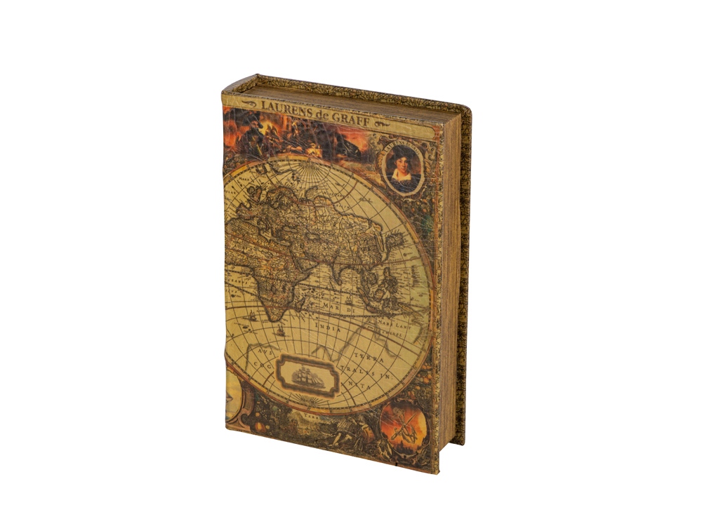 Подарочная коробка Карта мира L (Фото)