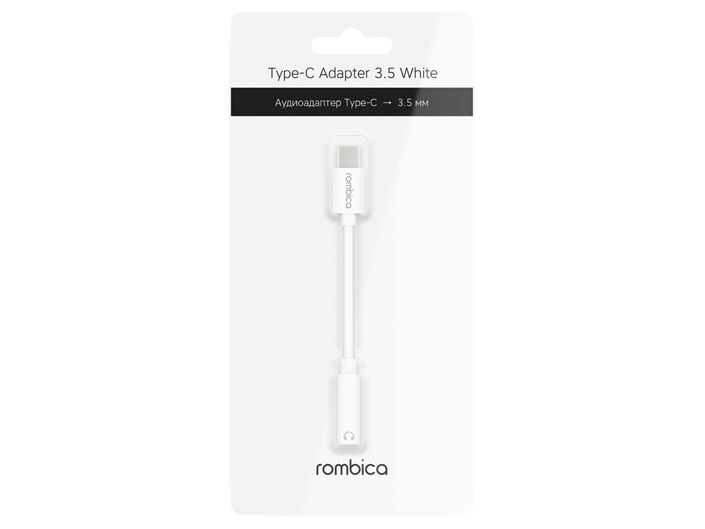 Переходник Type-C Adapter 3.5 White (Фото)