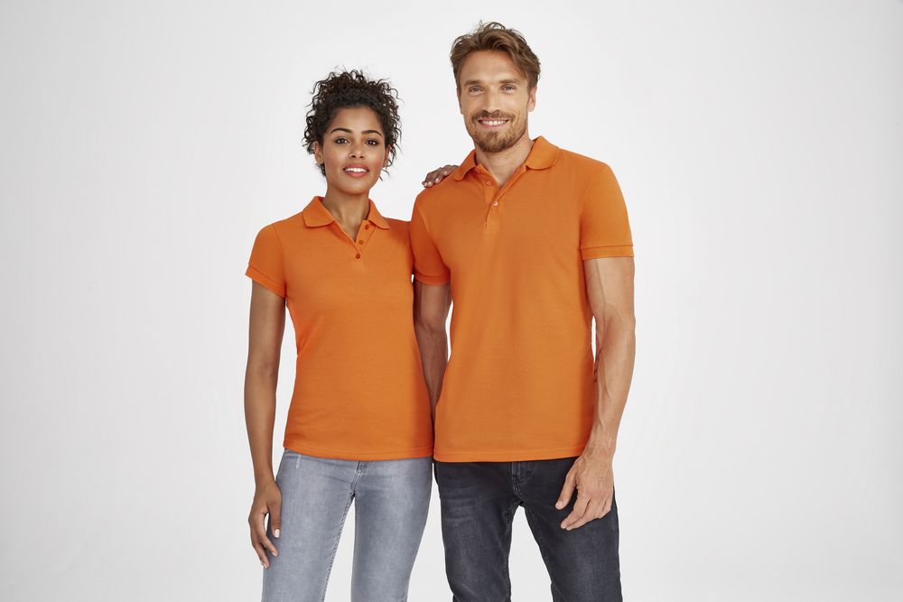 Рубашка поло мужская Prime Men 200 оранжевая (Миниатюра WWW (1000))