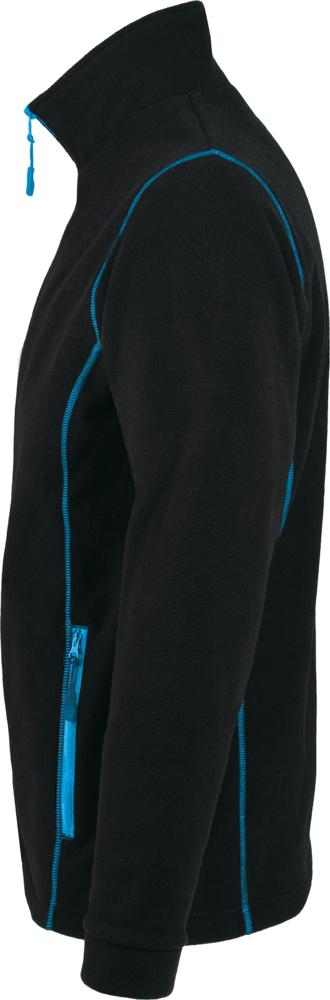 Куртка мужская Nova Men 200, черная с ярко-голубым (Миниатюра WWW (1000))
