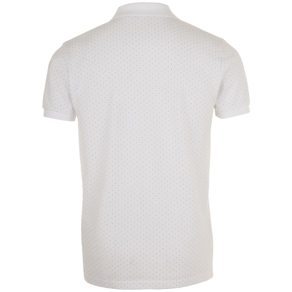 Рубашка поло мужская Brandy Men, белая с темно-синим (Миниатюра WWW (1000))