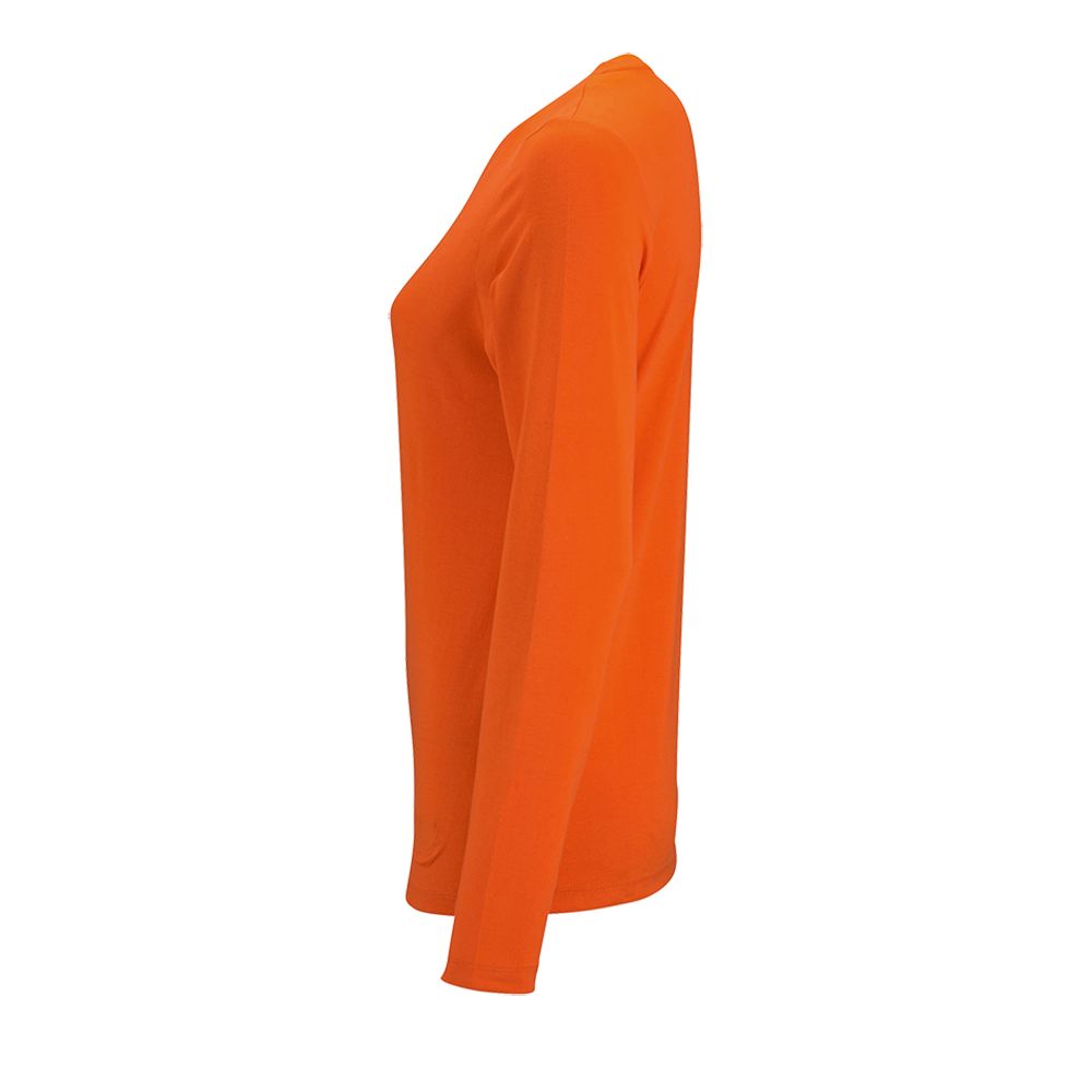 Футболка с длинным рукавом Imperial LSL Women, оранжевая (Миниатюра WWW (1000))