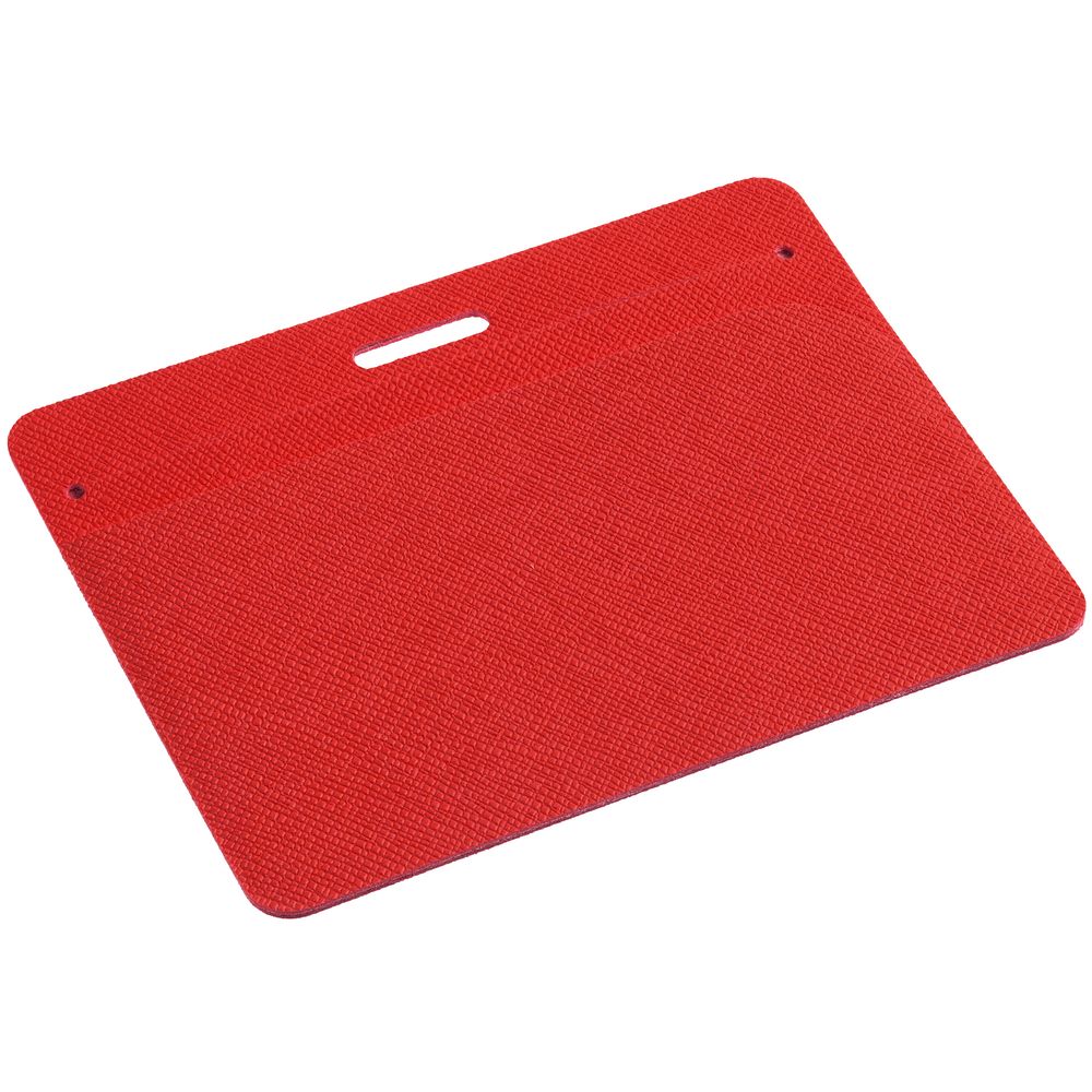 Чехол для карточки с ретрактором Devon, красный (Миниатюра WWW (1000))