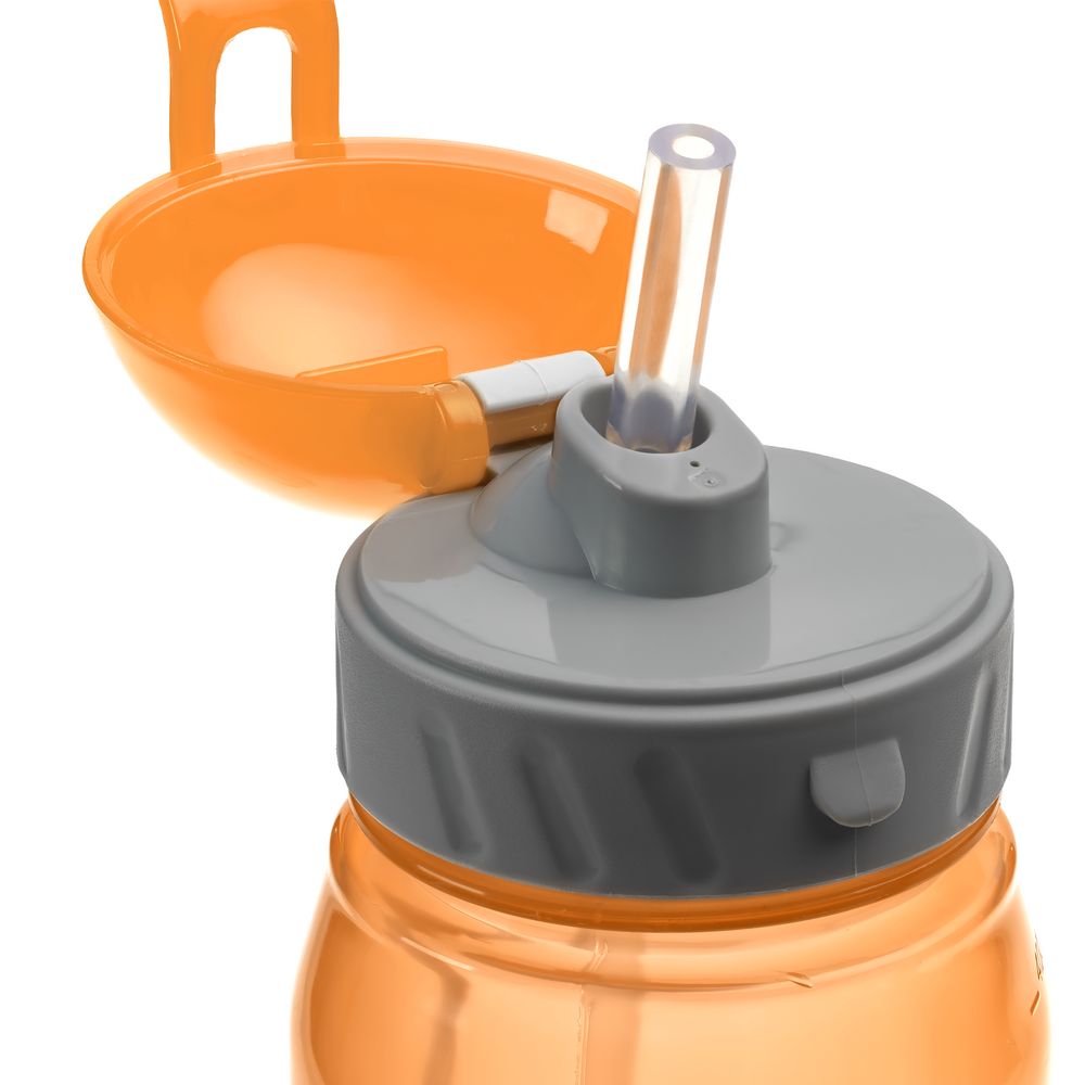 Бутылка для воды Aquarius, оранжевая (Миниатюра WWW (1000))