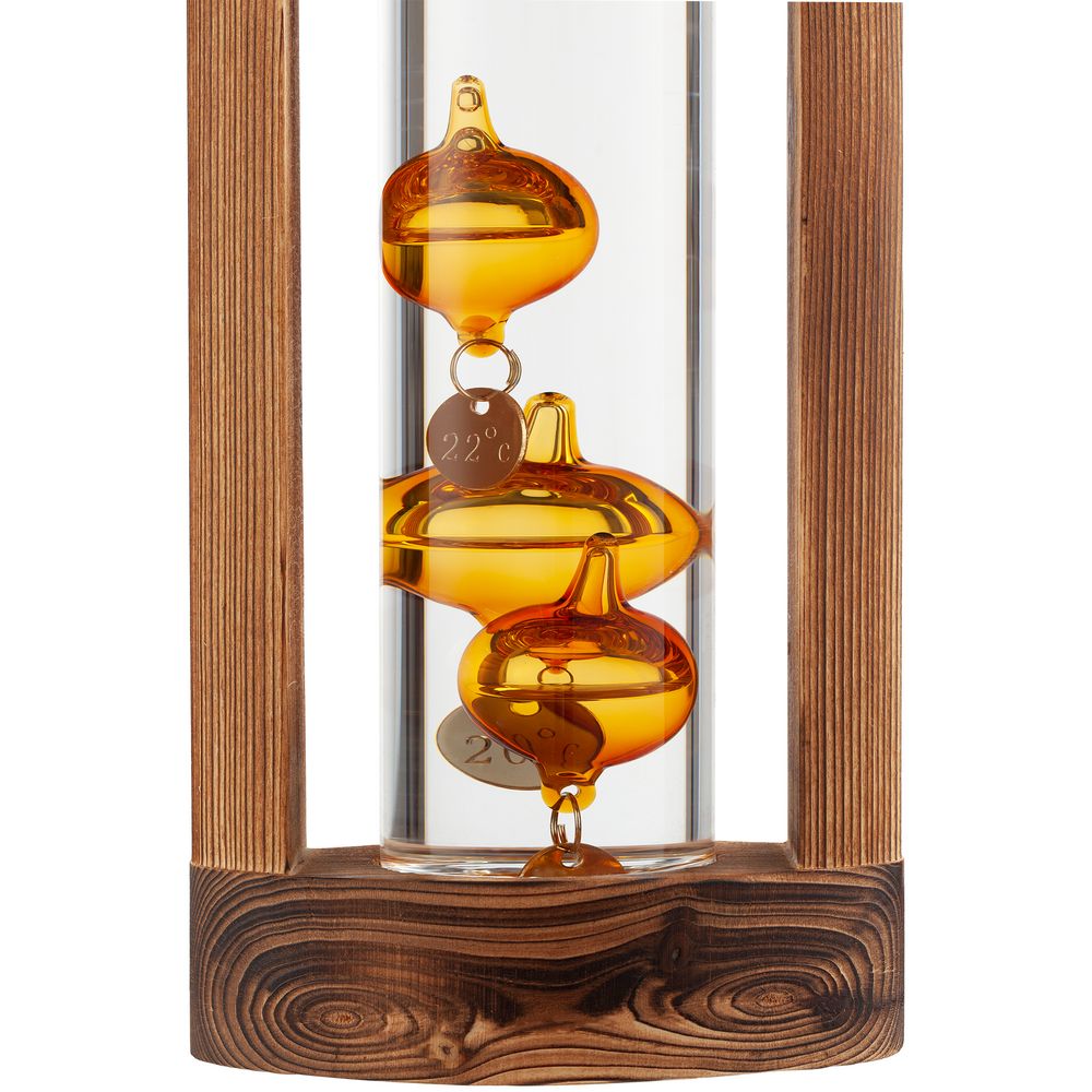 Термометр «Галилео» в деревянном корпусе, неокрашенный (Миниатюра WWW (1000))