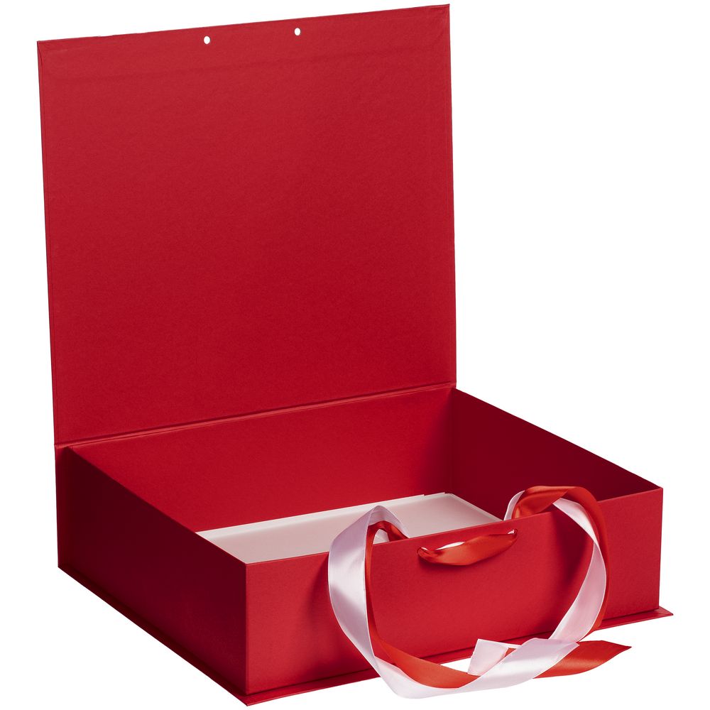 Коробка на лентах Tie Up, красная (Миниатюра WWW (1000))
