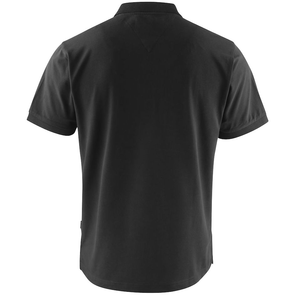 Рубашка поло мужская Sunset, черная (Миниатюра WWW (1000))