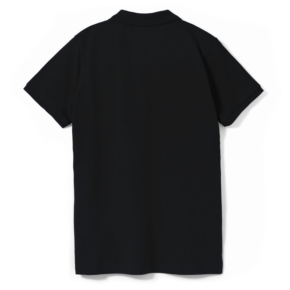Рубашка поло женская Sunset, черная (Миниатюра WWW (1000))