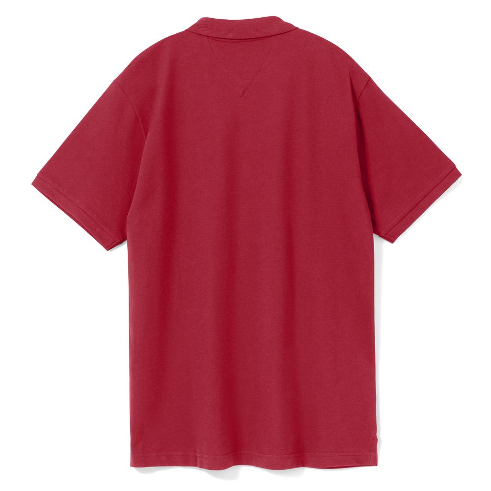 Рубашка поло мужская Neptune, вишнево-красная (Миниатюра WWW (1000))