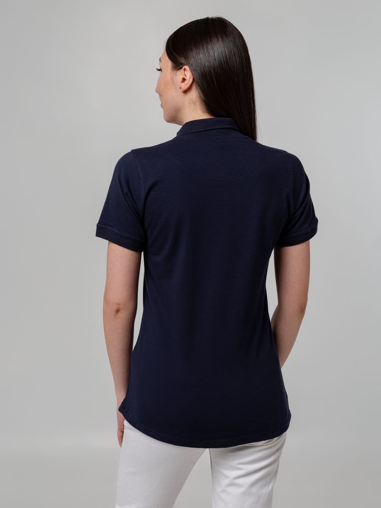 Рубашка поло женская Virma Stretch Lady, темно-синяя (Миниатюра WWW (1000))