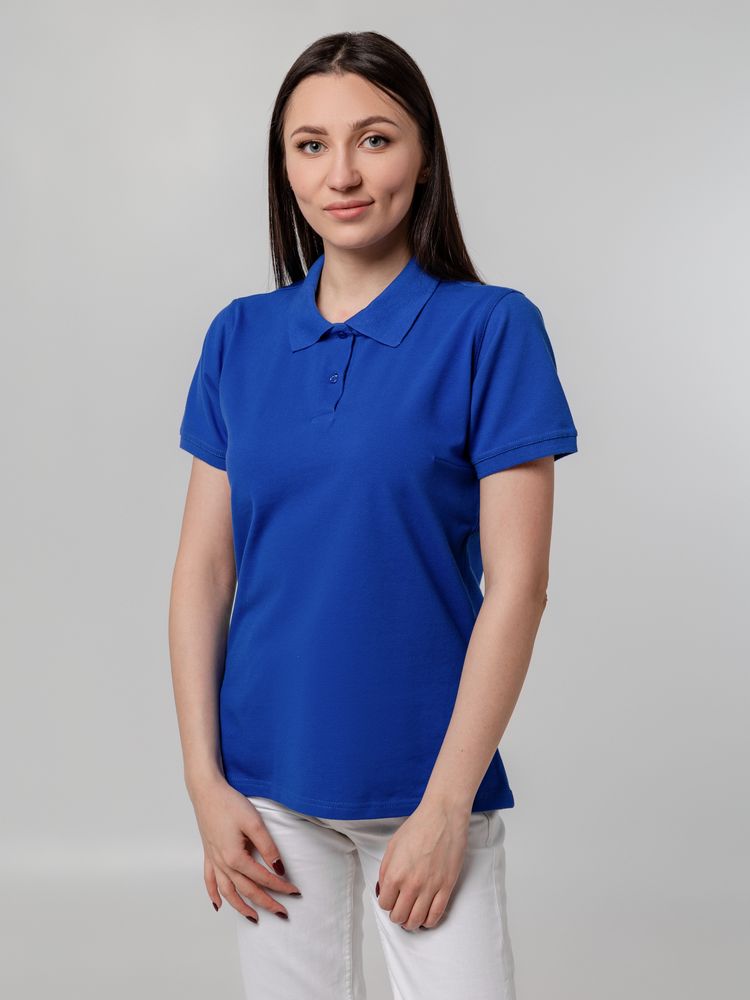 Рубашка поло женская Virma Stretch Lady, ярко-синяя (Миниатюра WWW (1000))