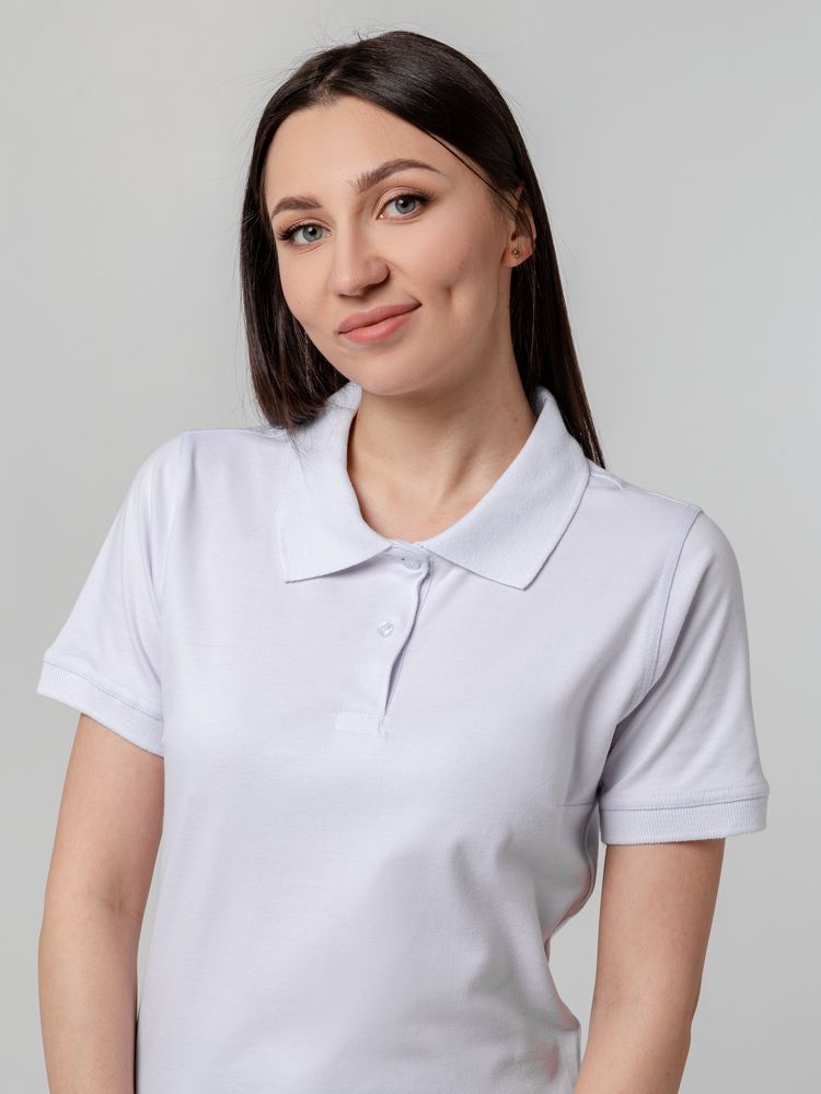 Рубашка поло женская Virma Stretch Lady, белая (Миниатюра WWW (1000))