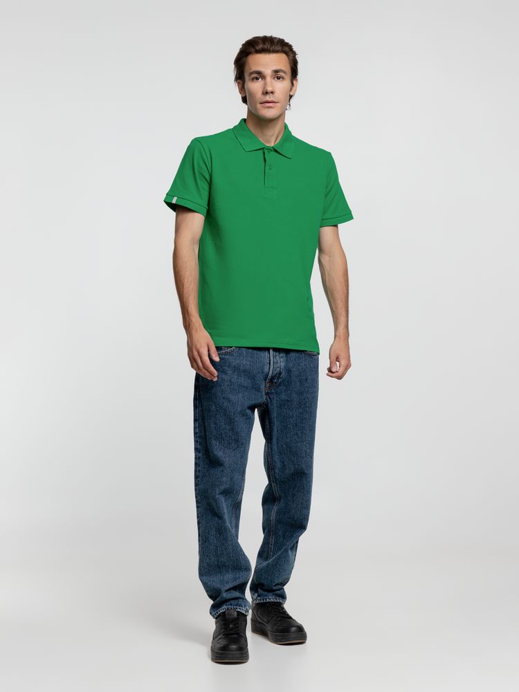 Рубашка поло мужская Virma Premium, зеленая (Миниатюра WWW (1000))