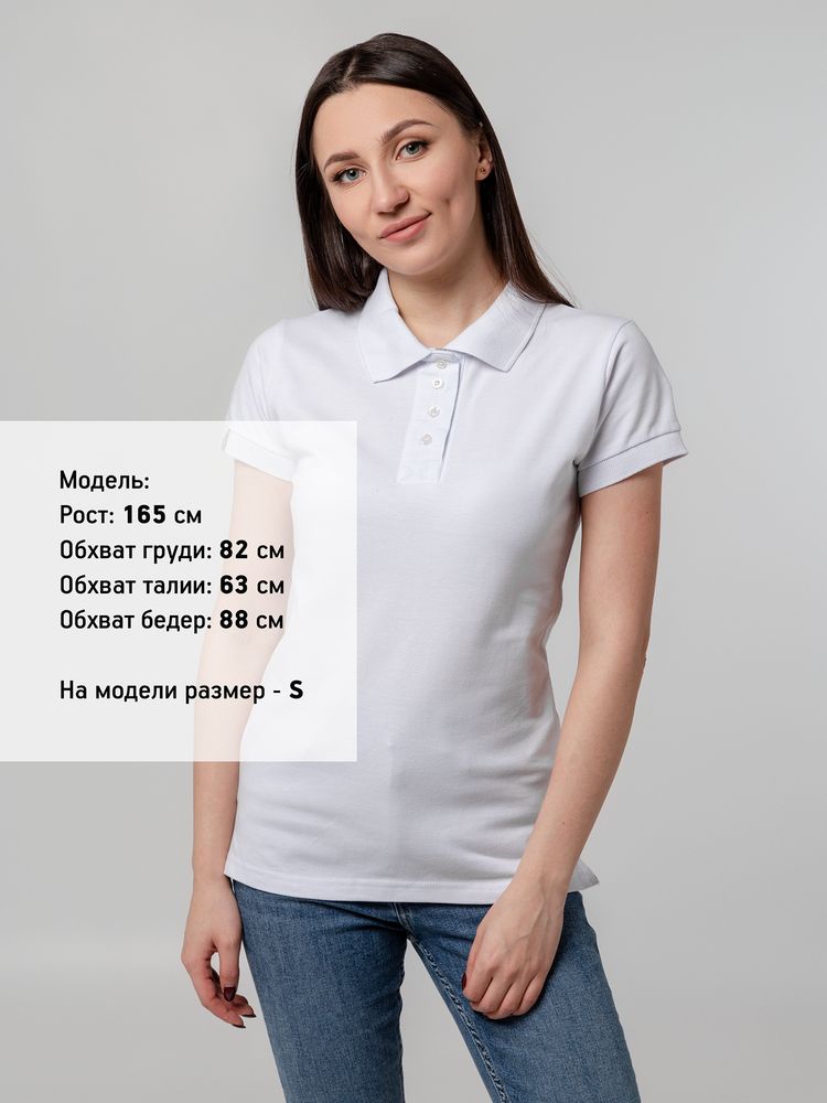 Рубашка поло женская Virma Premium Lady, белая (Миниатюра WWW (1000))