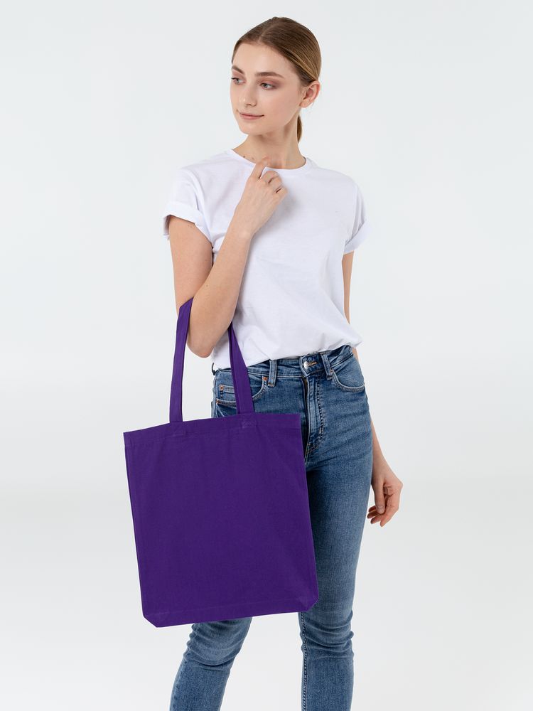 Холщовая сумка Avoska, фиолетовая (Миниатюра WWW (1000))