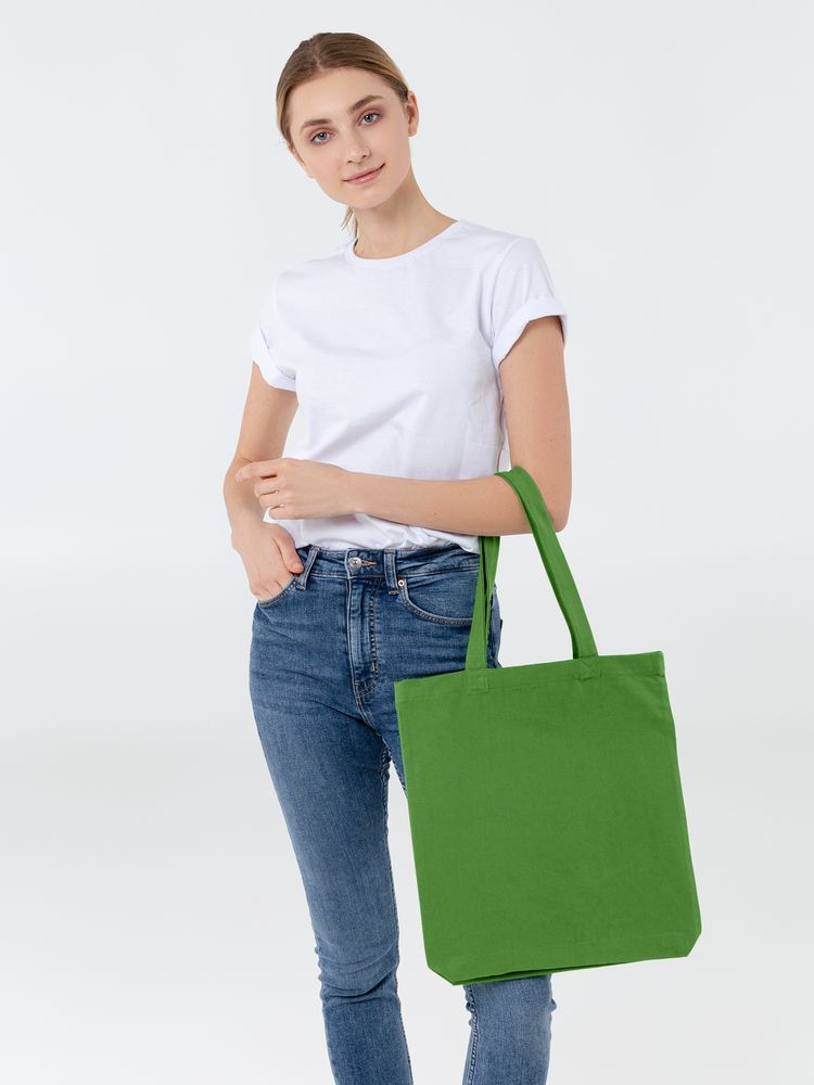 Холщовая сумка Avoska, ярко-зеленая (Миниатюра WWW (1000))
