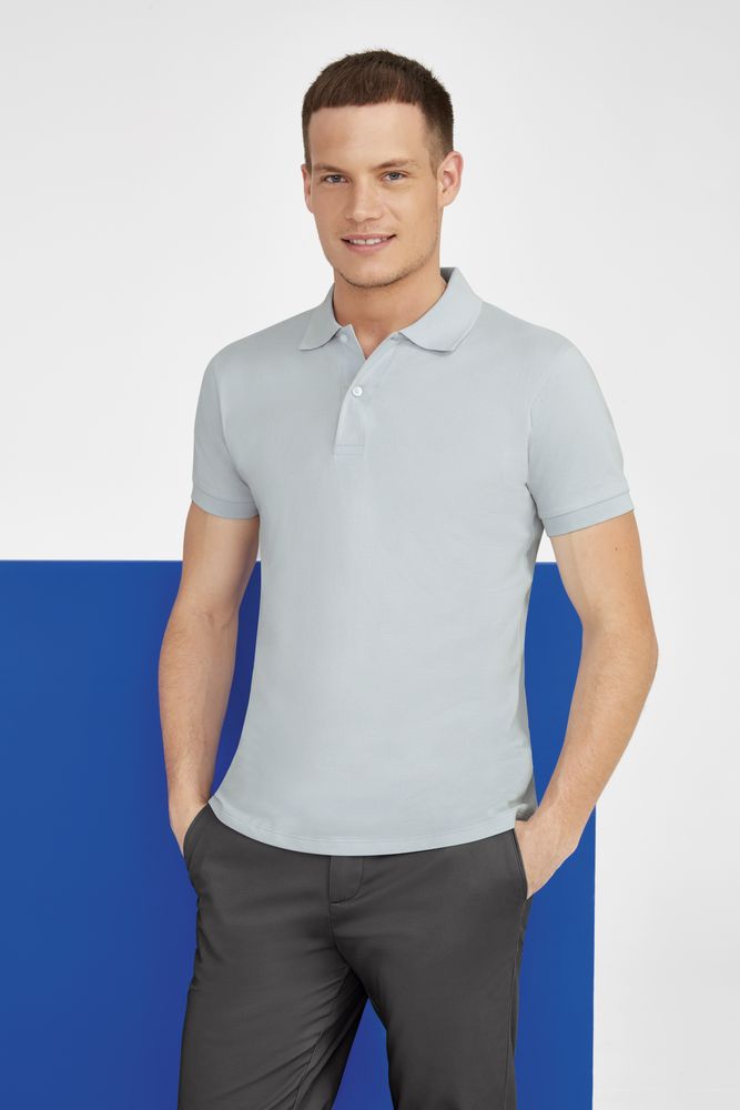 Рубашка поло мужская Perfect Men 180 ярко-синяя (Миниатюра WWW (1000))
