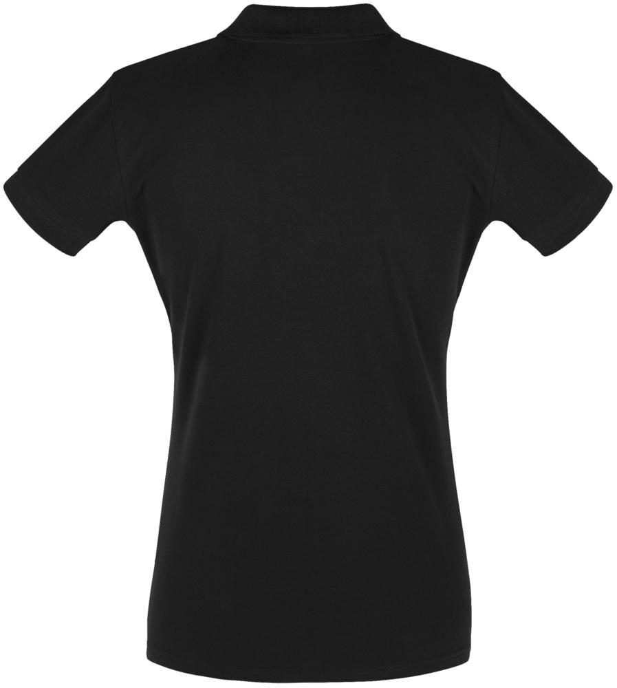 Рубашка поло женская Perfect Women 180 черная (Миниатюра WWW (1000))