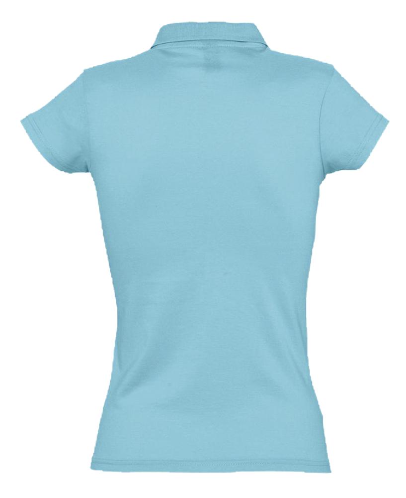 Рубашка поло женская Prescott Women 170, бирюзовая (Миниатюра WWW (1000))