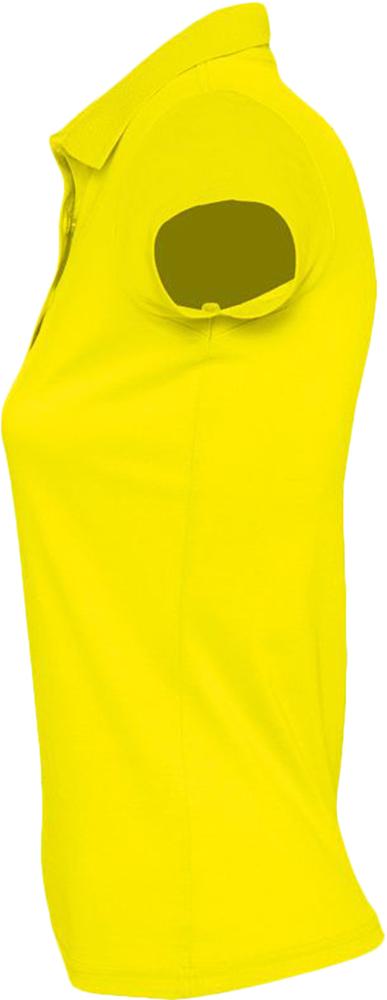 Рубашка поло женская Prescott Women 170, желтая (лимонная) (Миниатюра WWW (1000))