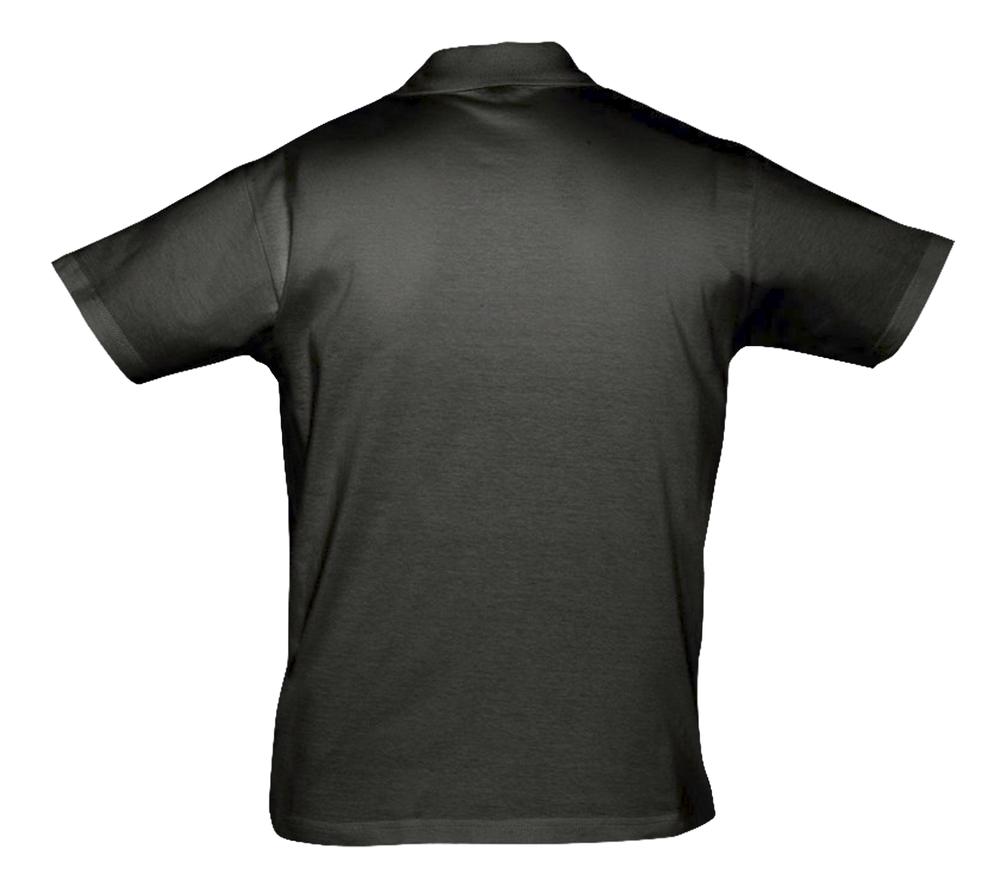 Рубашка поло мужская Prescott Men 170, черная (Миниатюра WWW (1000))