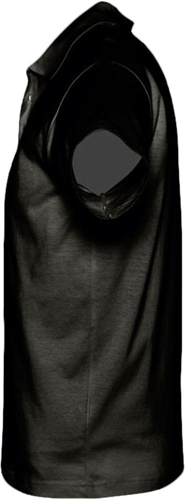 Рубашка поло мужская Prescott Men 170, черная (Миниатюра WWW (1000))