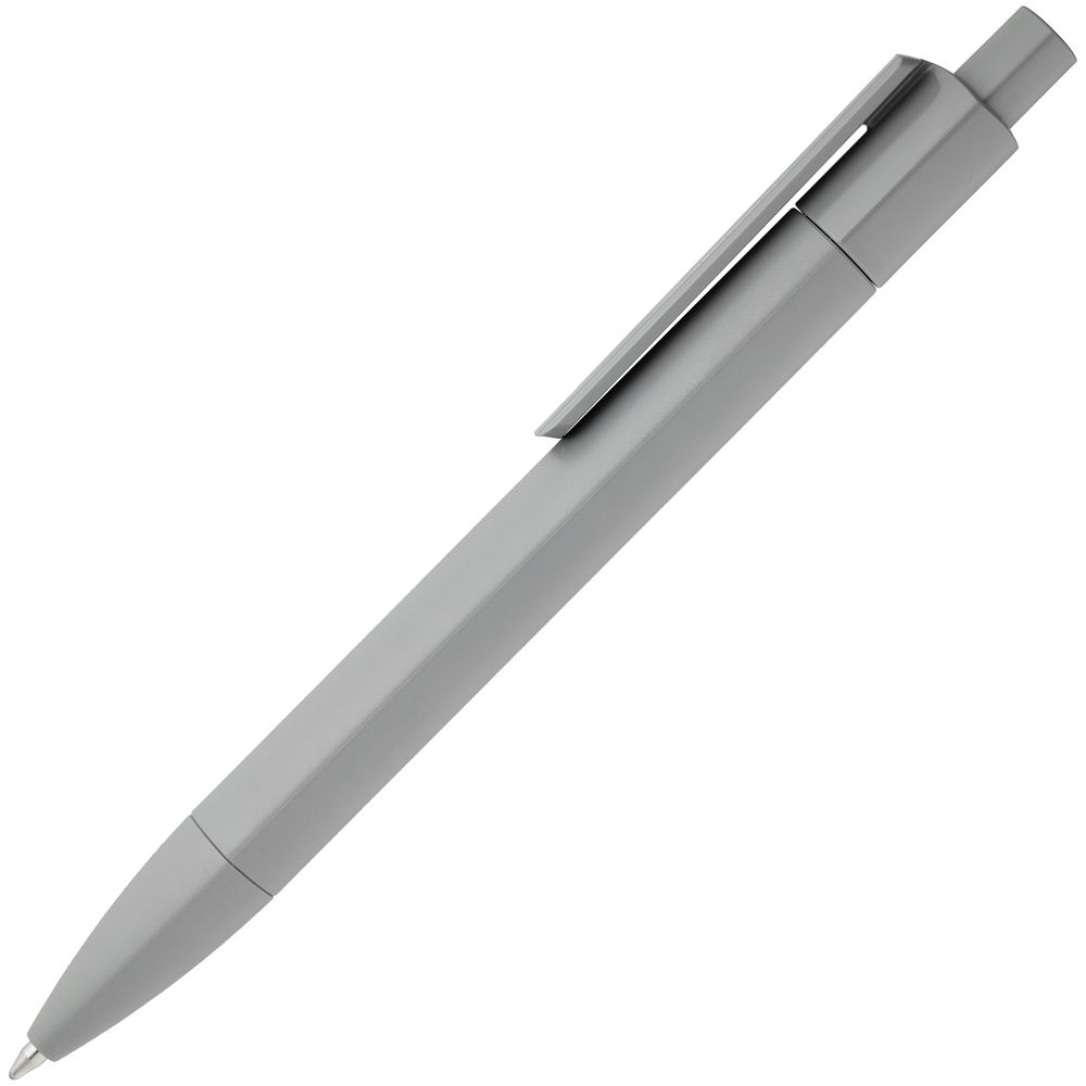 Ручка шариковая Prodir DS4 PMM-P, серая (Миниатюра WWW (1000))