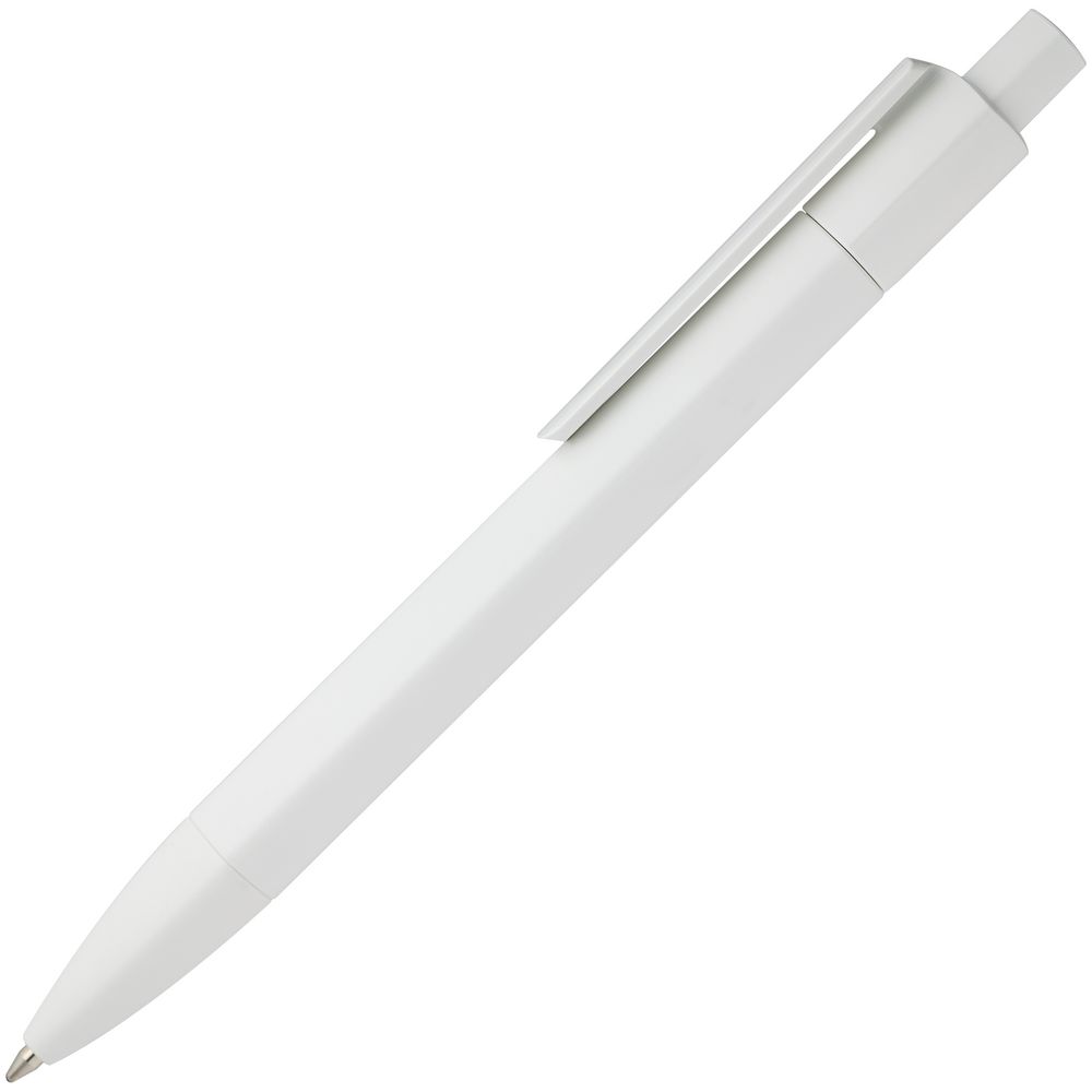 Ручка шариковая Prodir DS4 PMM-P, белая (Миниатюра WWW (1000))