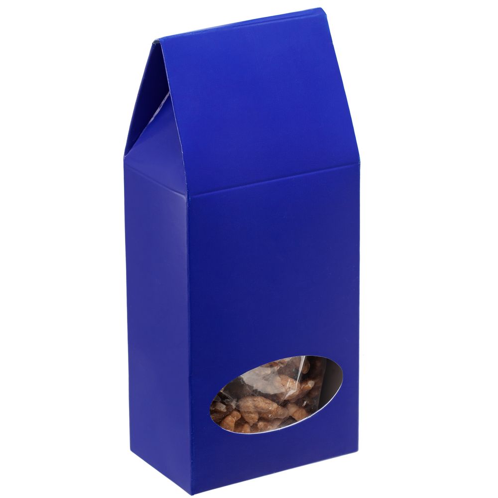 Коробка с окном English Breakfast, синяя (Миниатюра WWW (1000))